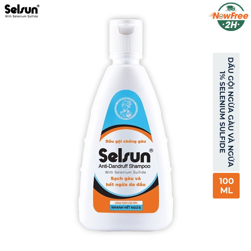 Dầu Gội Selsun Ngừa Gàu Và Ngứa 1% Selenium Sulfide 100ml