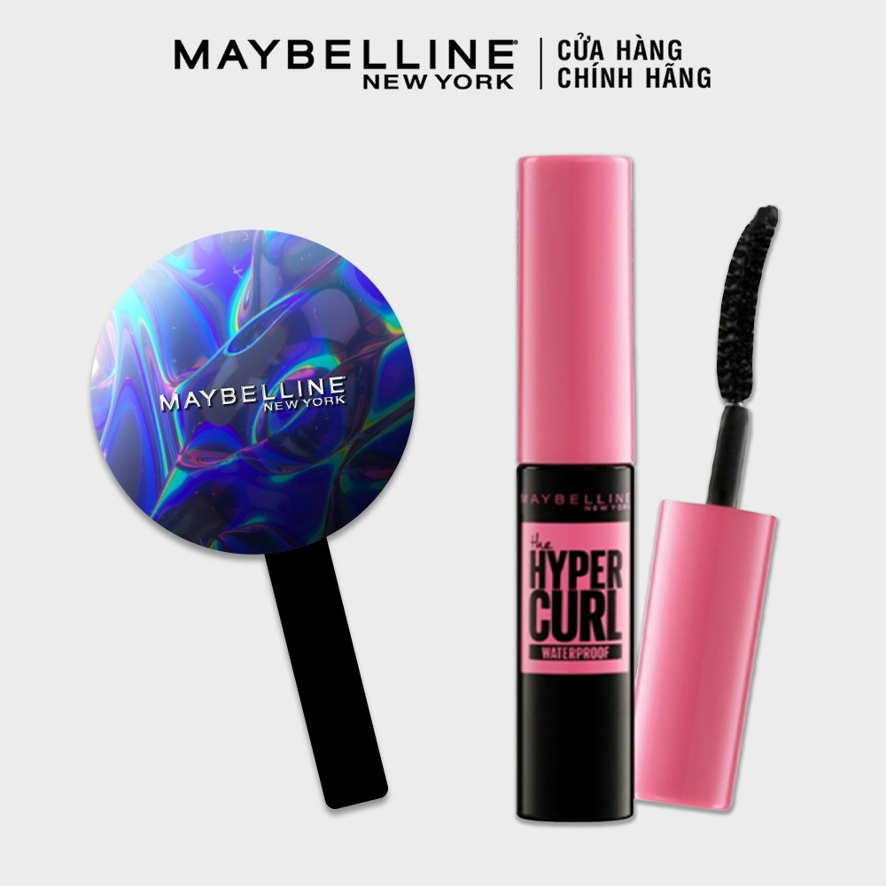 Quà tặng: MAYBELLINE GƯƠNG CẦM TAY BLING và Mini Mascara Hyper Curl (SL có hạn)