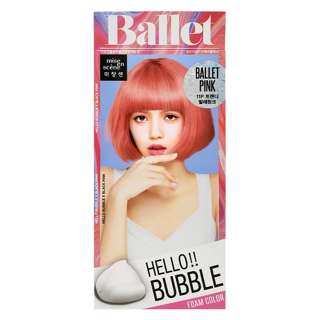 Thuốc nhuộm tóc dạng bọt Hello Bubble thật đơn giản để sử dụng, chỉ cần thoa đều lên tóc và xả lại. Với nhiều màu sắc và mùi thơm dễ chịu, bạn sẽ cảm thấy vui vẻ và tự tin hơn về mái tóc của mình.