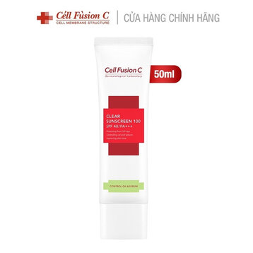 kem chong nang cell fusion c cho da dau mun spf48 pa 50ml