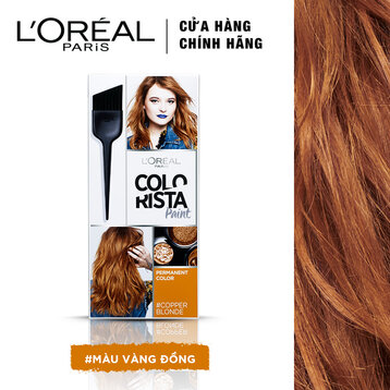 Kem Nhuộm Dưỡng Tóc L\'Oreal Màu Vàng Đồng sẽ giúp bạn có kiểu tóc đầy sức sống và khỏe mạnh hơn bao giờ hết. Không chỉ mang lại màu sắc đẹp mắt, sản phẩm còn bảo vệ và nuôi dưỡng tóc của bạn. Hãy xem ngay hình ảnh sản phẩm để cảm nhận sự khác biệt.