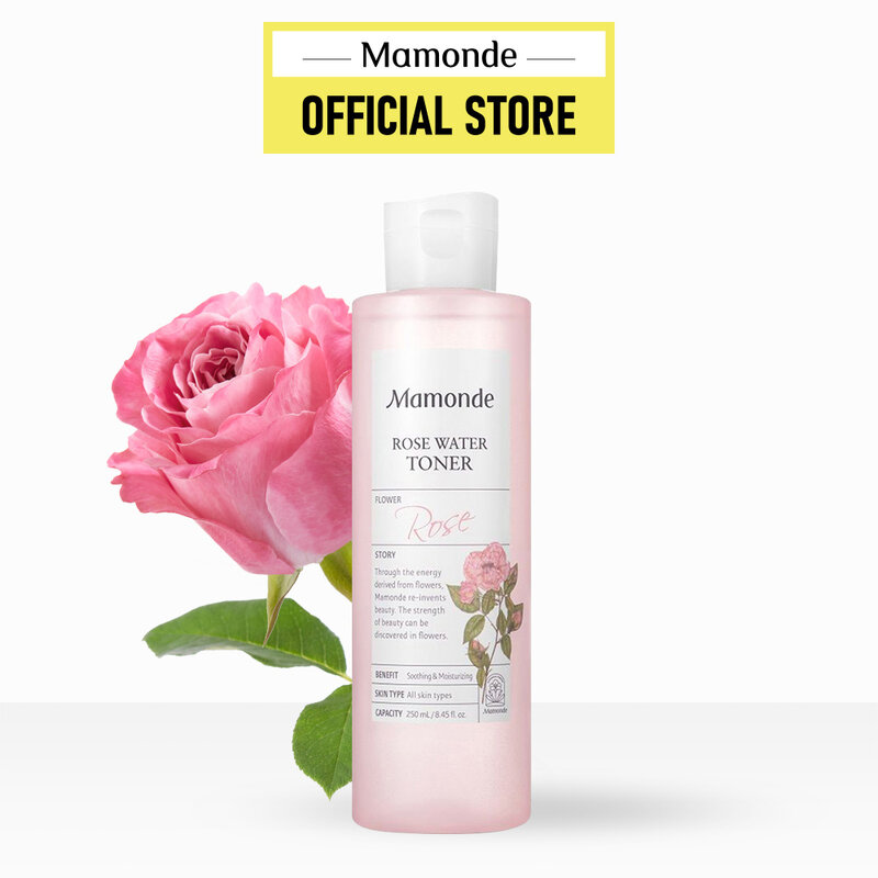 Nước hoa hồng dưỡng ẩm Mamonde dành cho mọi loại da 250ml