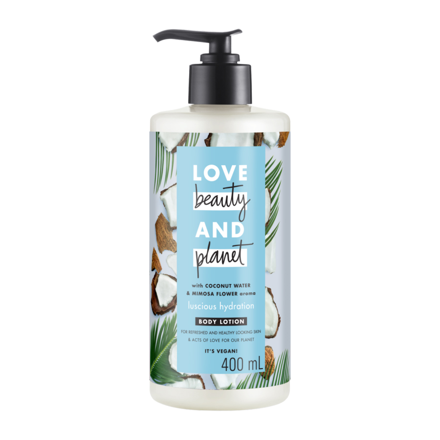 Sữa Dưỡng Thể Love Beauty And Planet Cấp Nước Cho Da 400ml 