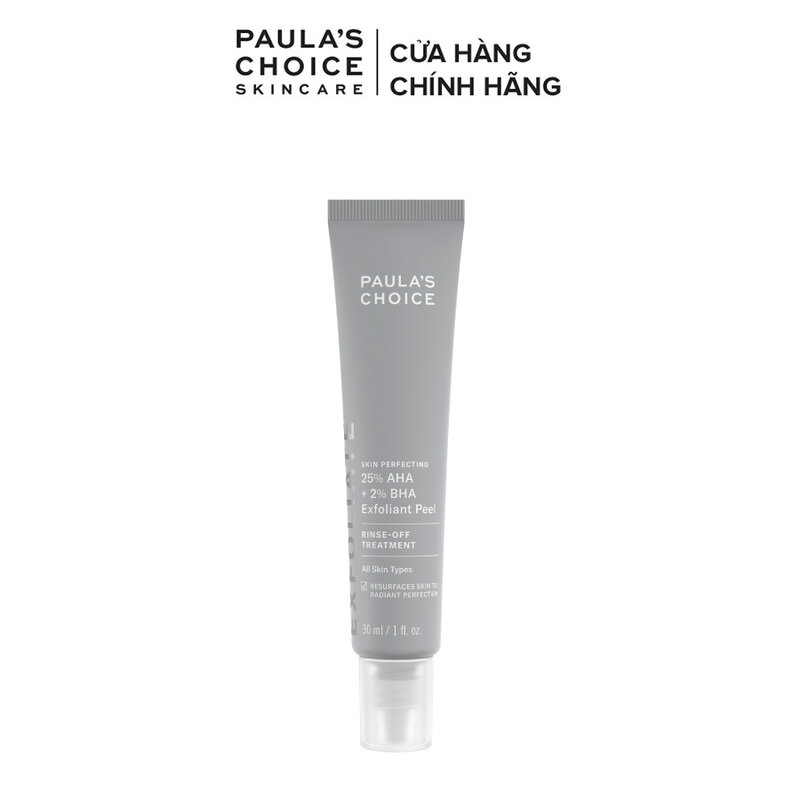 Tinh Chất Paula's Choice Thay Da Sinh Học 25% AHA + 2% BHA 30ml