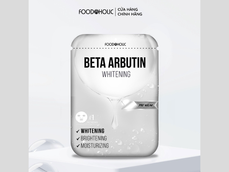 Mặt Nạ Foodaholic Beta Arbutin Whitening Mask