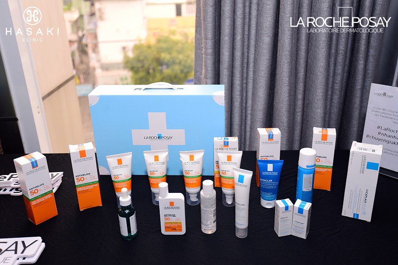 Các sản phẩm chăm sóc da được ưa chuộng nhất của thương hiệu  La Roche Posay đều có mặt tại hệ thống Hasaki