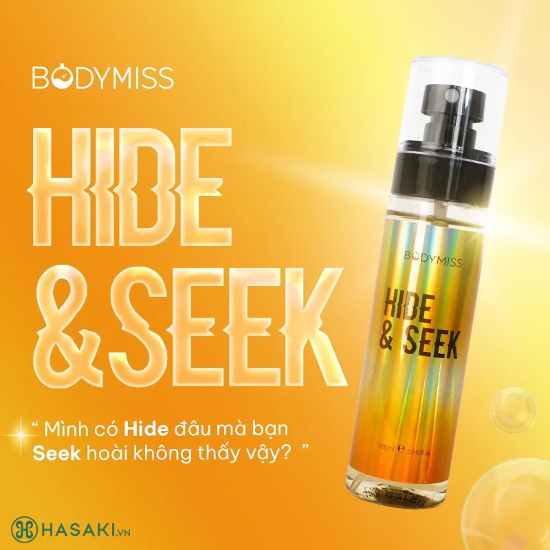 body mist cho nam Hide Seek