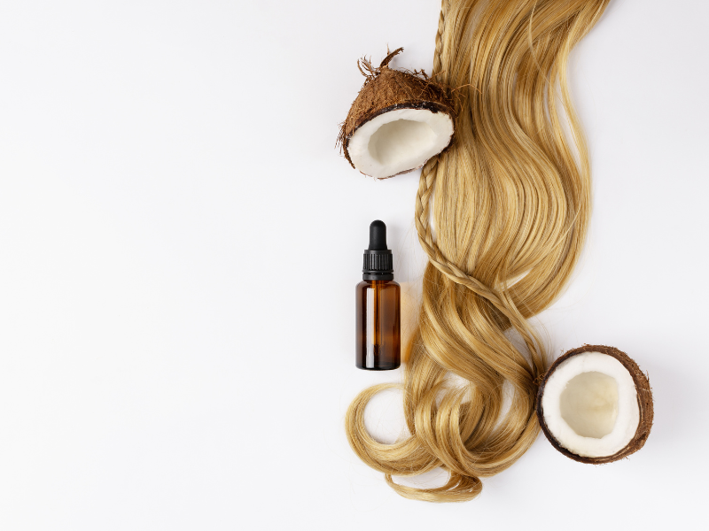 Cách chăm sóc tóc tẩy bằng dầu dưỡng