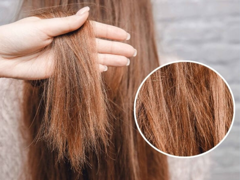 cách dưỡng tóc keratin tại nhà giải quyết tình trạng tóc khô xơ