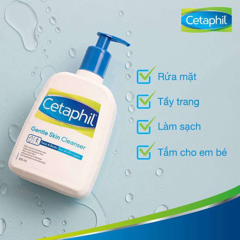 Công dụng của sữa rửa mặt Cetaphil là gì?