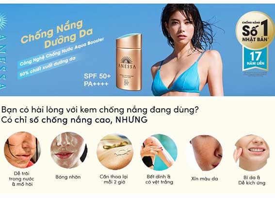 ANESSA Perfect UV Sunscreen Skin Care Milk