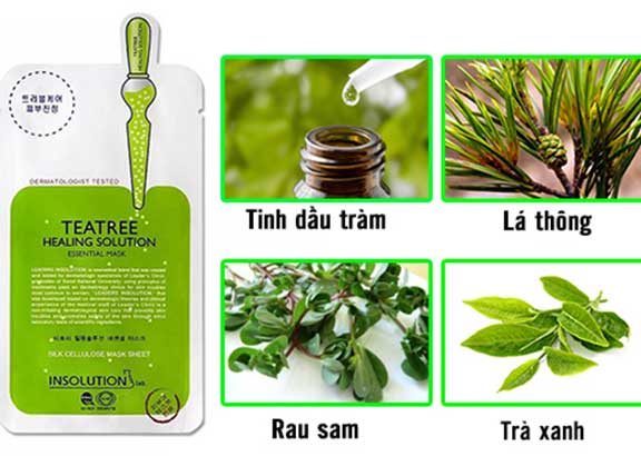 Mặt Nạ Giấy Mediheal Tea Tree Healing Solution