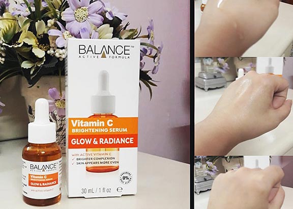 Balance Active Formula Vitamin C Brightening Serum Glow & Radiance 