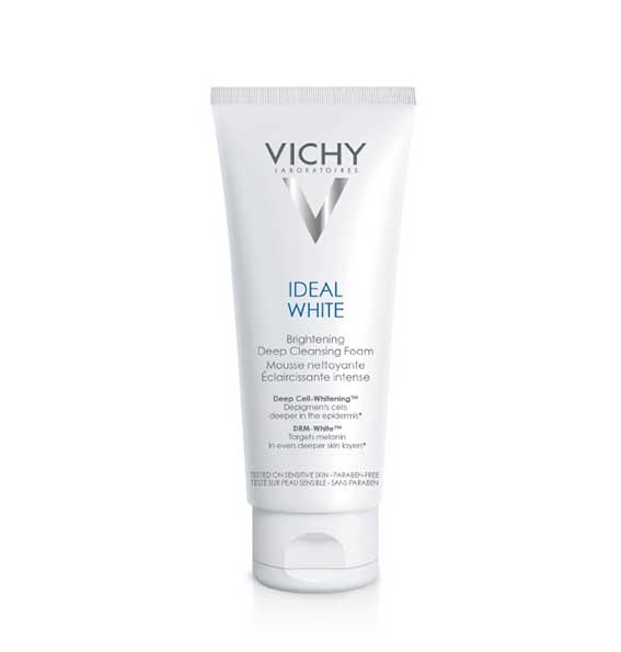 Sữa Rửa Mặt Tạo Bọt Sáng Da Ideal Vichy White Brightening Deep Cleansing Foam
