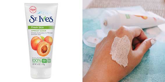 Sữa Rửa Mặt Tẩy Tế Bào Chết Quả Mơ St.Ives 170g Fresh Skin Apricot Scrub