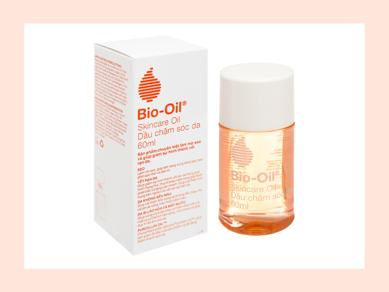 thiết kế bao bì dầu dưỡng ẩm Bio-Oil 