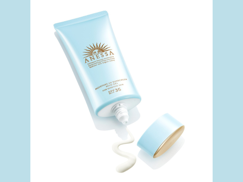 kem chống nắng Anessa Moisture UV Sunscreen Mild Gel (For Sensitive Skin) SPF35/PA+++