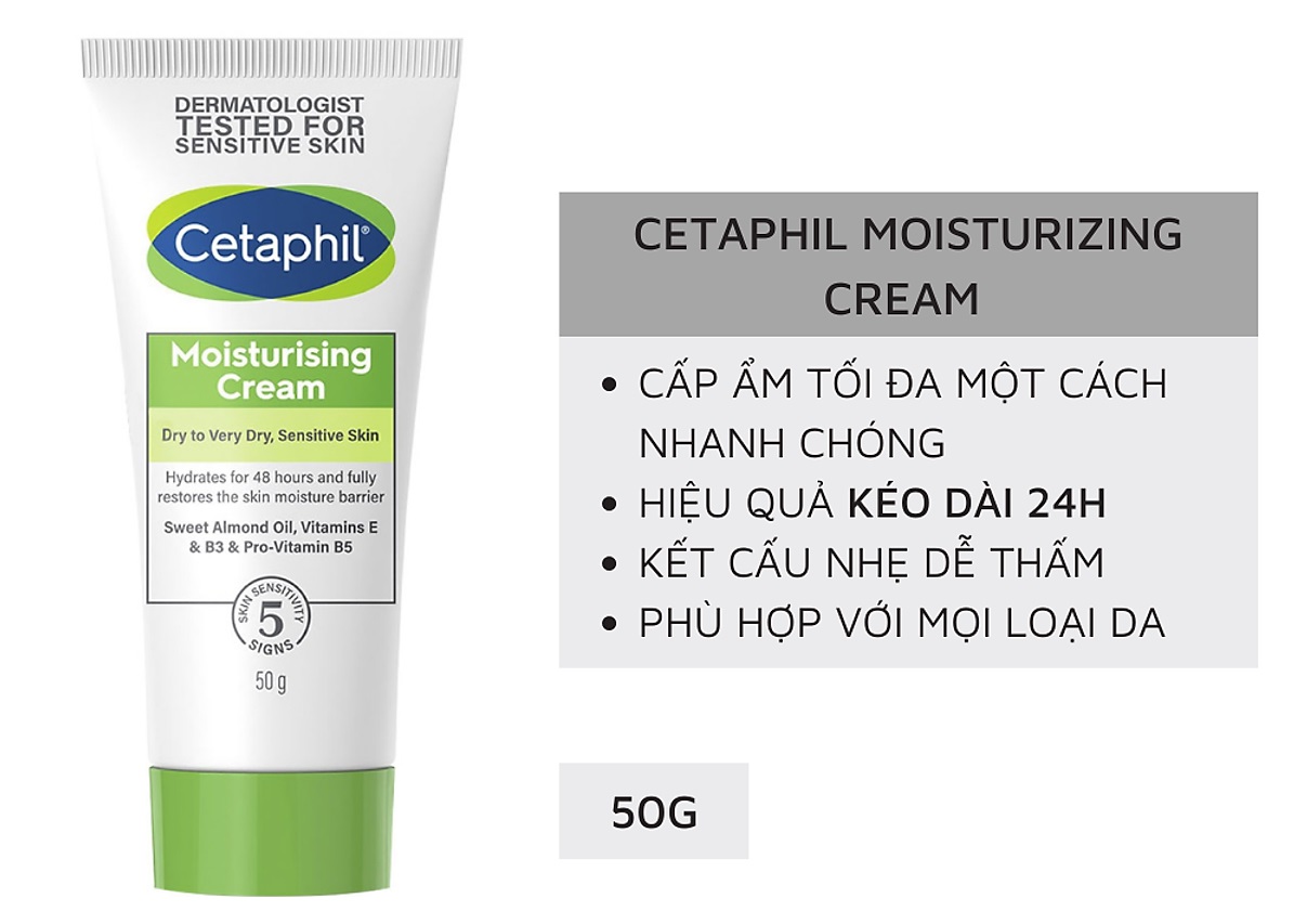 Có Nên Dùng Kem Dưỡng Ẩm Cetaphil Moisturizing Cream?. Hình ảnh 2