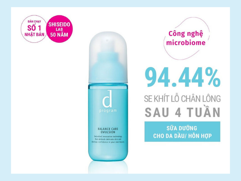 kem Dưỡng dProgram Balance Care Emulsion