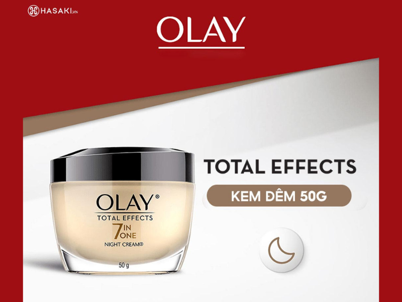 Kem Olay ban đêm Total Effects 7 in One Night Cream