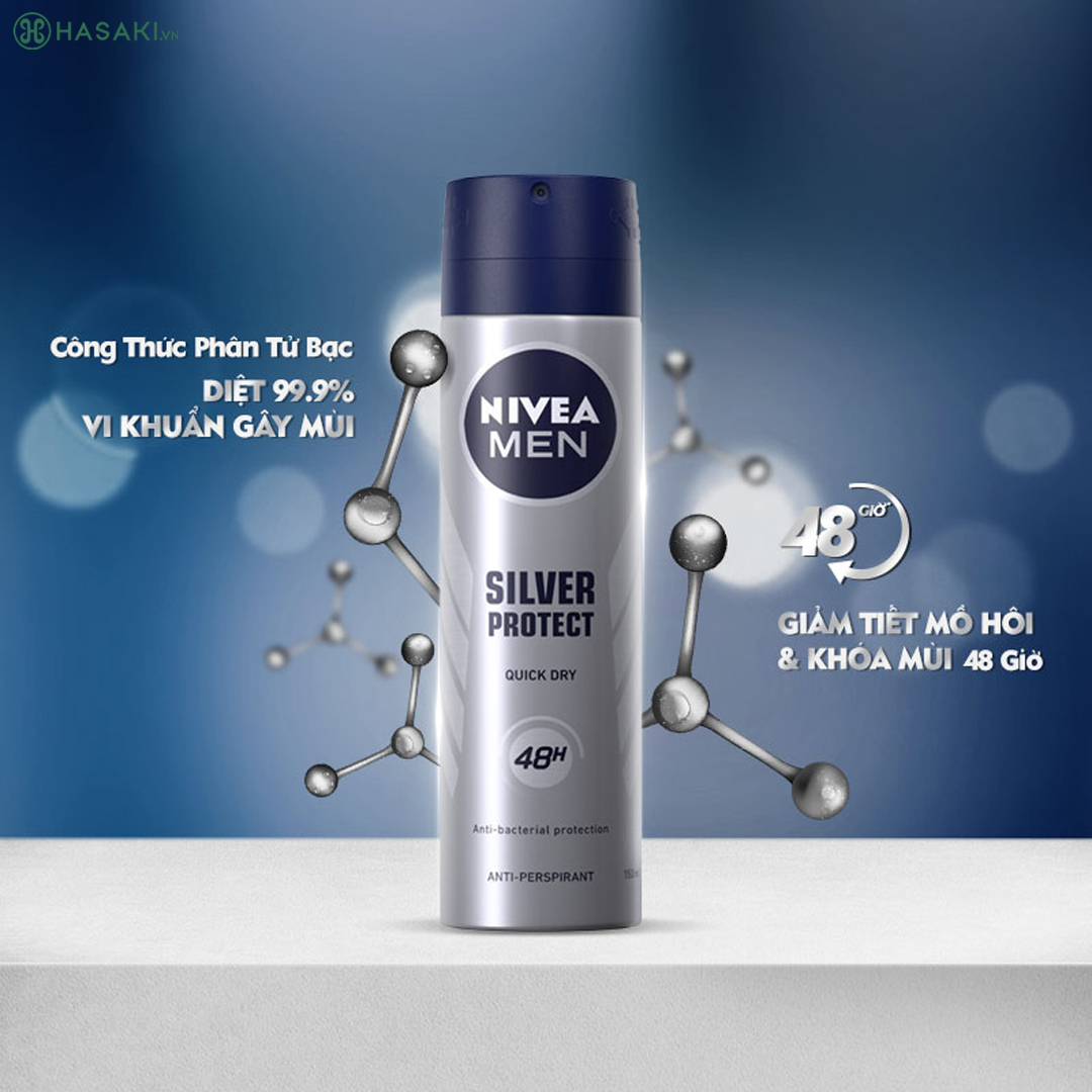 khử mùi cho nam Nivea 