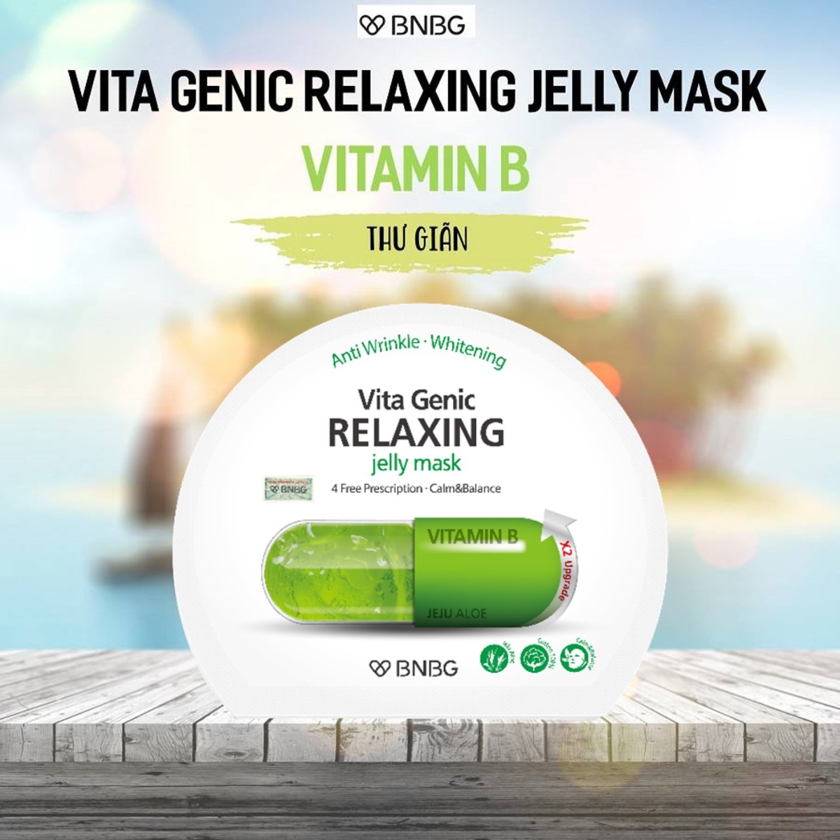 Vita Genic Relaxing – Màu xanh lá