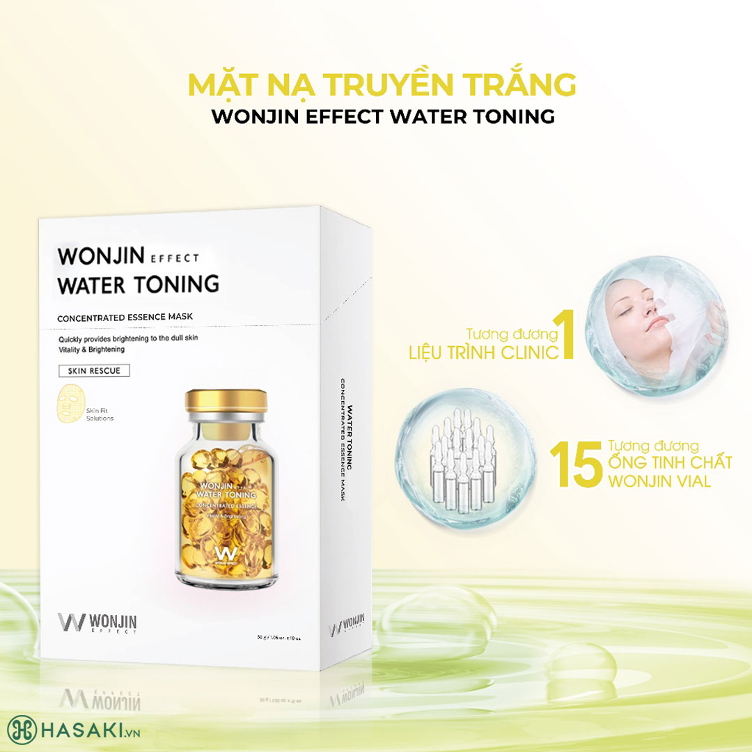 mặt nạ Wonjin dưỡng sáng da