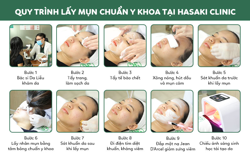 Nặn mụn chuẩn Y khoa tại Lavoine Clinic chỉ từ 99K