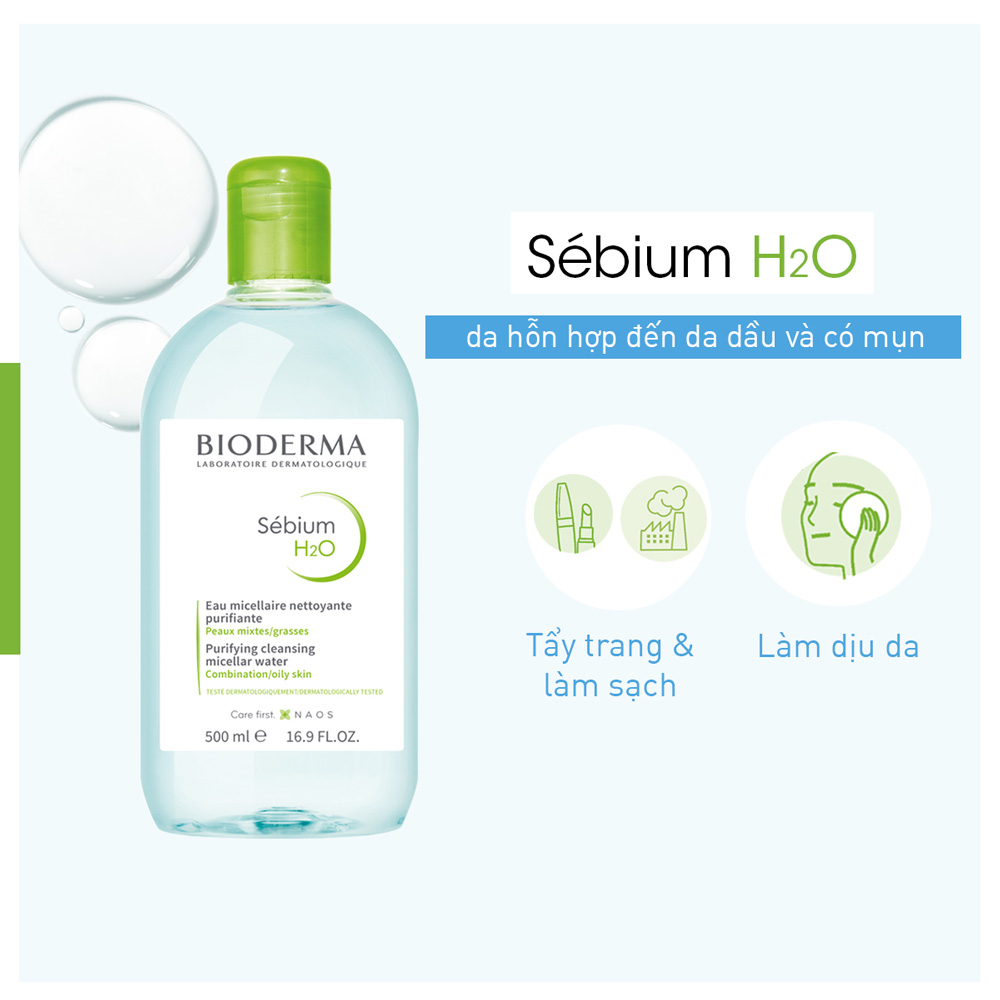 nước tẩy trang Bioderma 