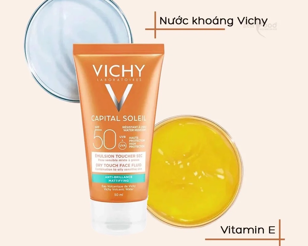 Review Kem Chống Nắng Vichy Cho Da Dầu: Vichy Ideal Soleil Dry Touch. Ảnh 2