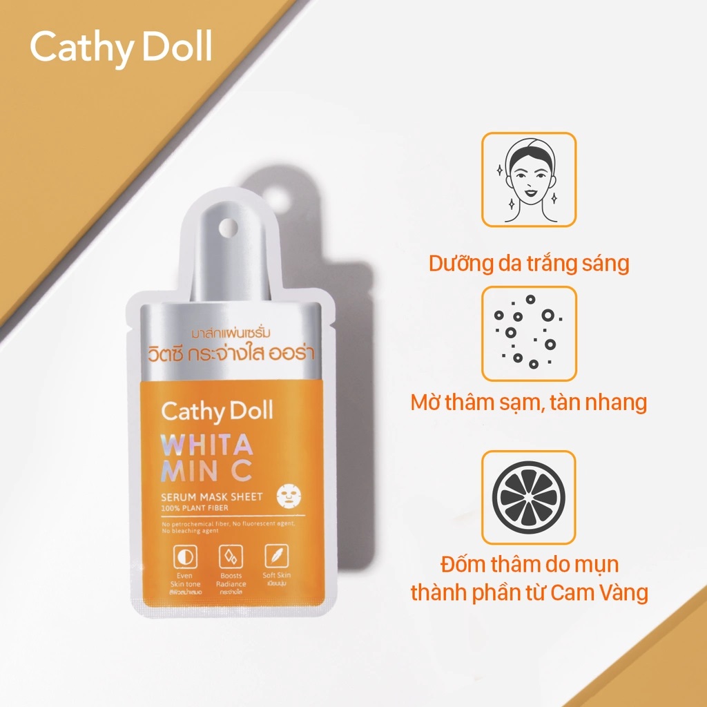 Review Mặt Nạ Giấy Cathy Doll