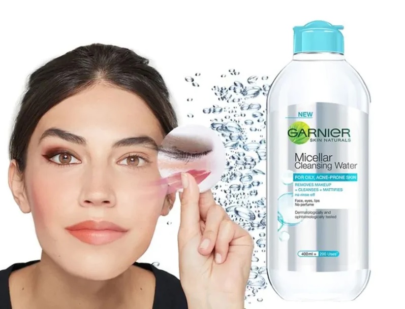 Review Tẩy Trang  Garnier Micellar Cleansing Water For Oily & Acne-Prone Skin Có Tốt Không?. Ảnh 2