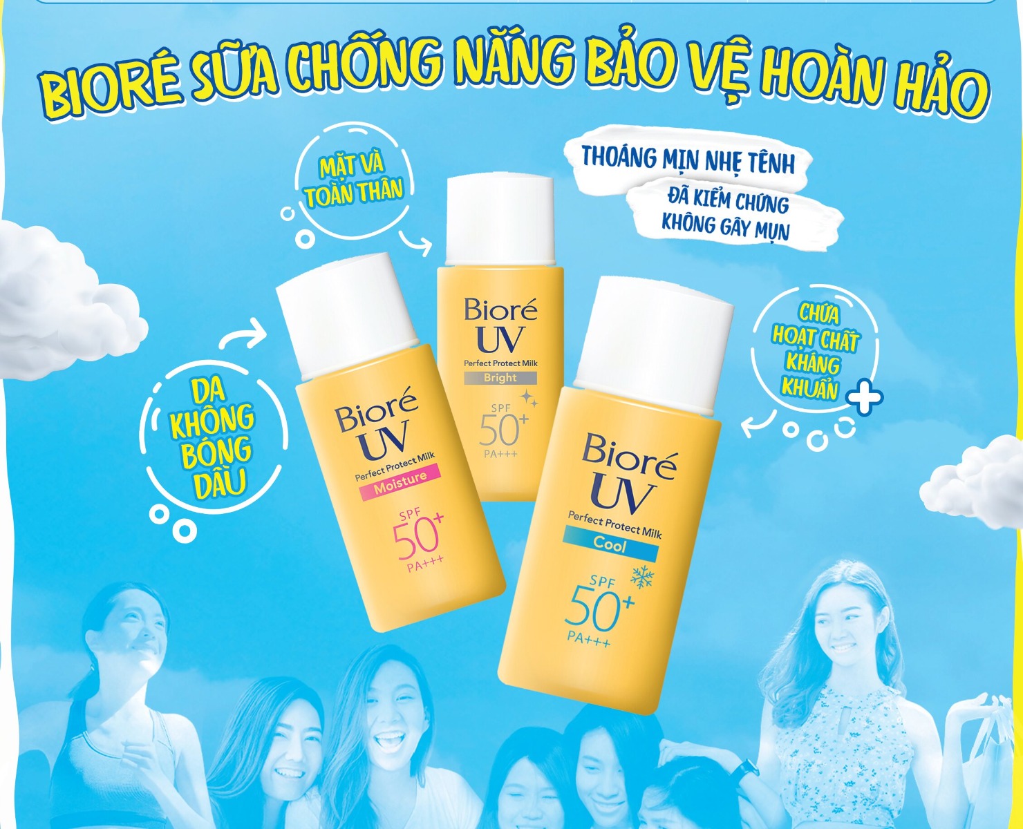Bioré UV Perfect Protect Milk SPF50/PA+++