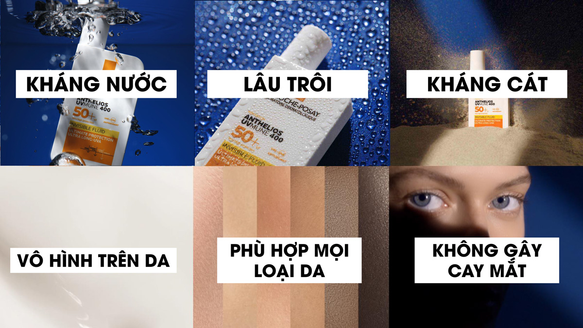 Kem chống nắng nóng La Roche-Posay Anthelios Ultra Fluid
