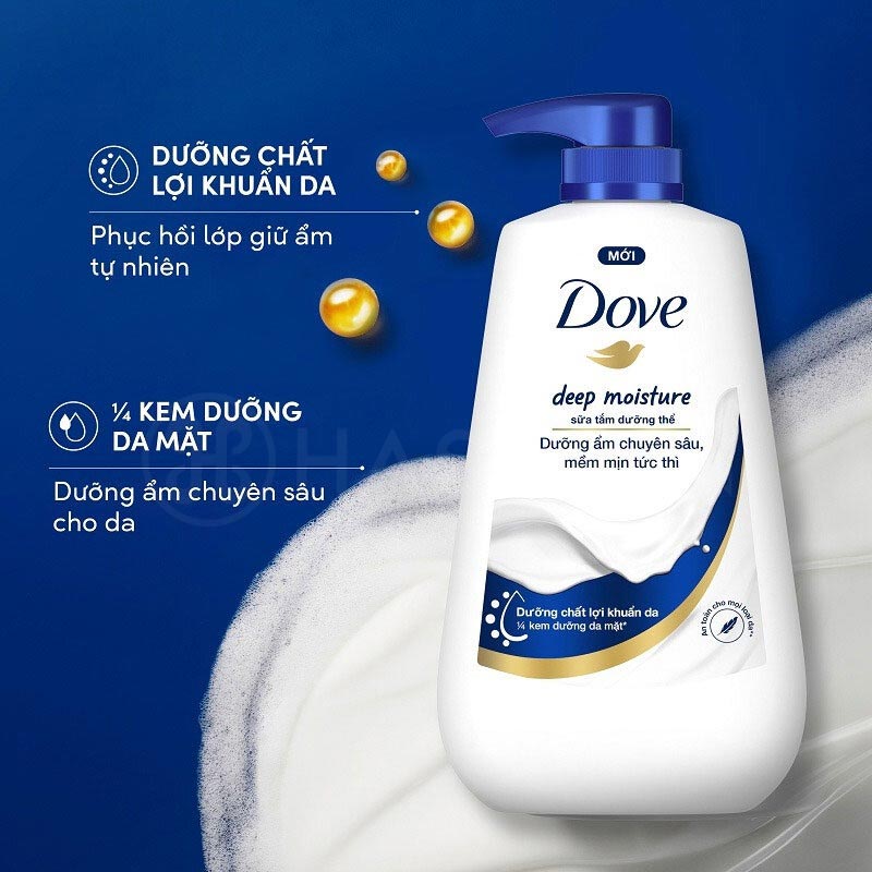 sữa tắm dưỡng thể Dove lưu hương thơm lâu