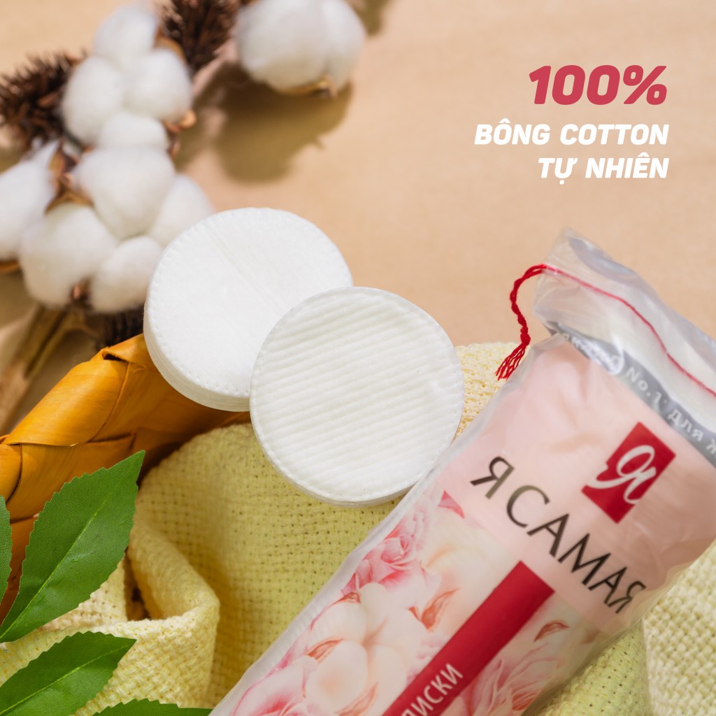 Mua Bông Tẩy Trang Ya Samaya Cotton Pads 120 Miếng tại Hasaki 