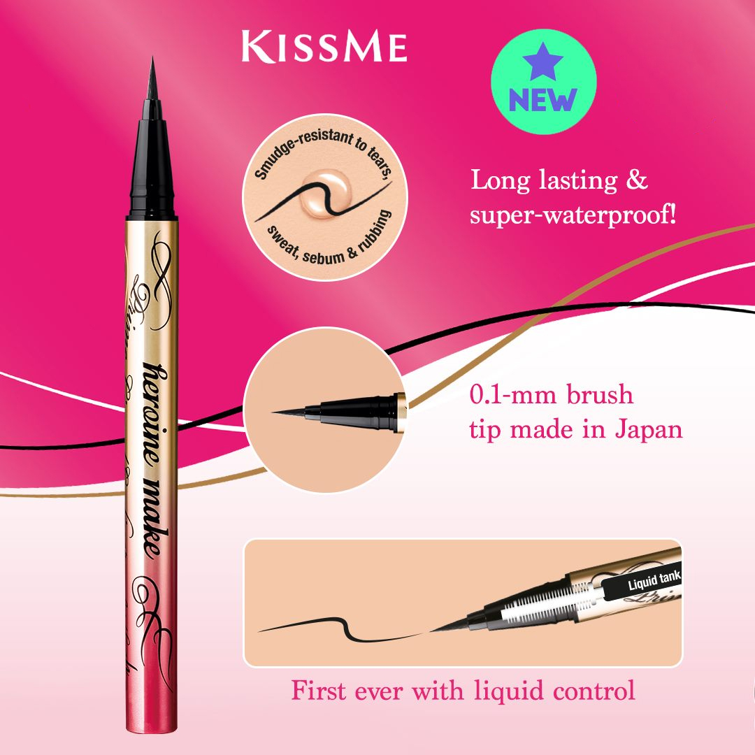 Bút Kẻ Mắt Nước Kissme Prime Liquid Eyeliner Rich Keep 
