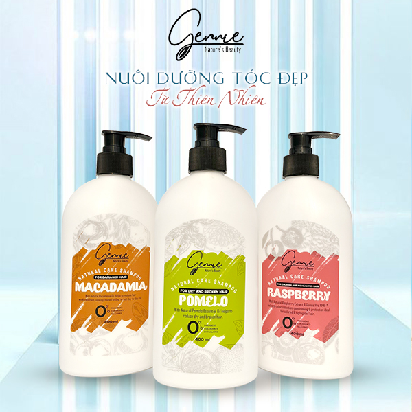 Dầu Gội Gennie Natural Care Shampoo 400ml