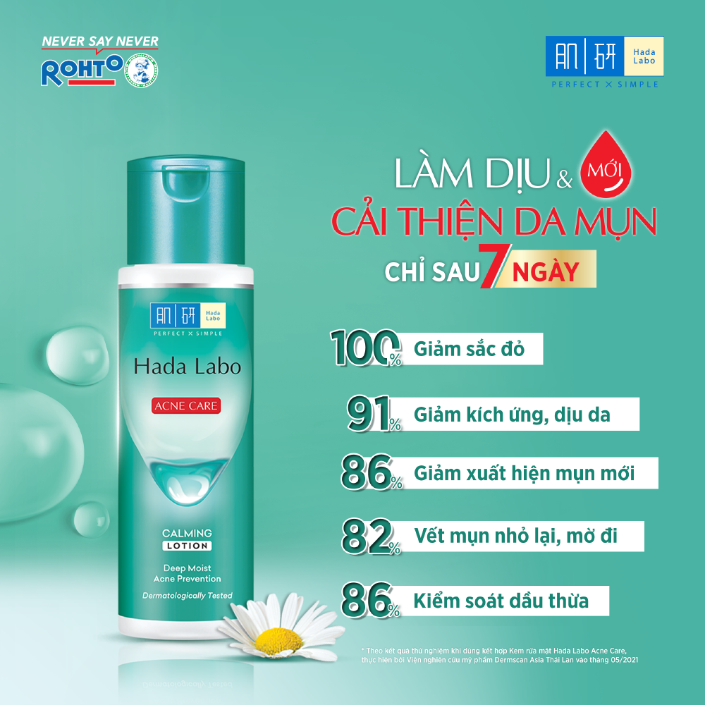 Dung Dịch Hada Labo Acne Care Calming Lotion 