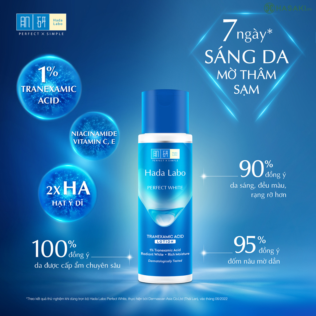 Dung Dịch Hada Labo Perfect White T.X.A Lotion 170ml 