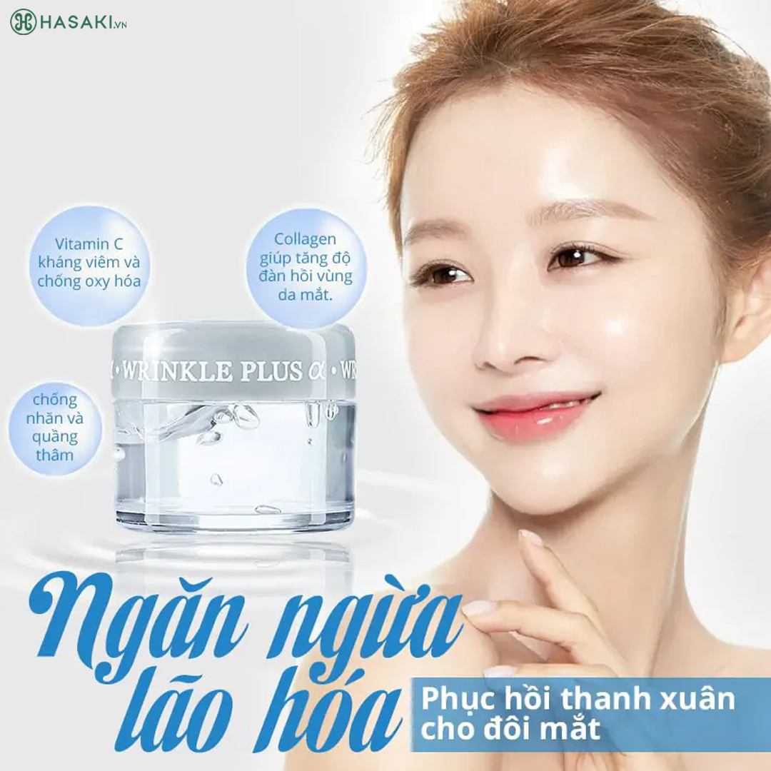 Gel Dưỡng Mắt Naris Cosmetic Ngừa Thâm & Nếp Nhăn 20g 