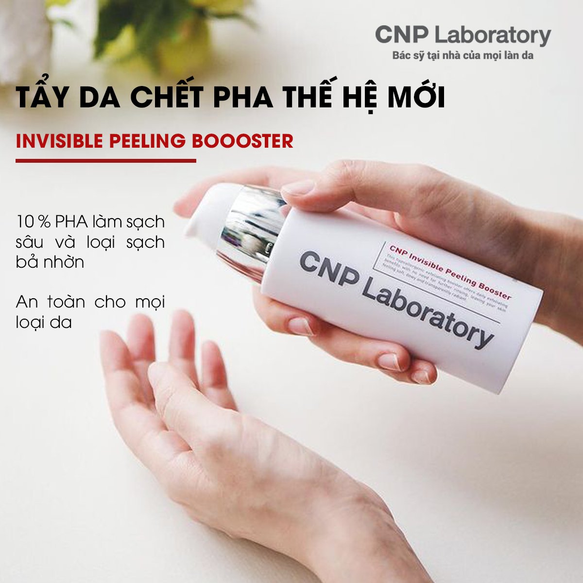 Gel Tẩy Tế Bào Chết CNP Laboratory Invisible Peeling Booster 25ml