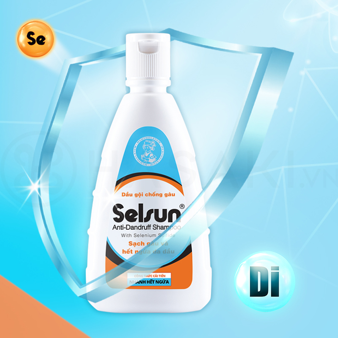 Dầu Gội Selsun Ngừa Gàu Và Ngứa 1% Selenium Sulfide 100ml