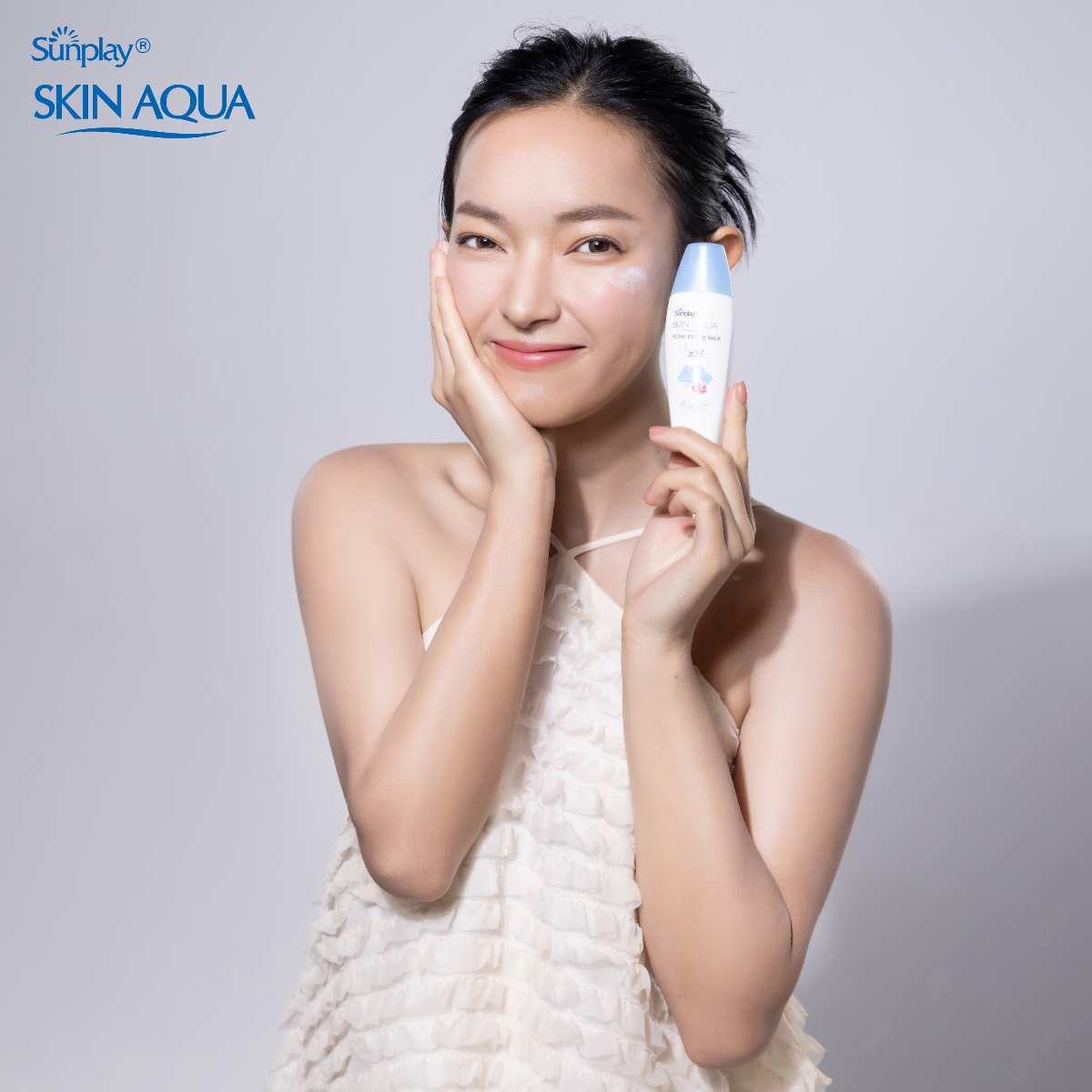 Sunplay Skin Aqua Acne Clear Milk SPF50+ PA++++