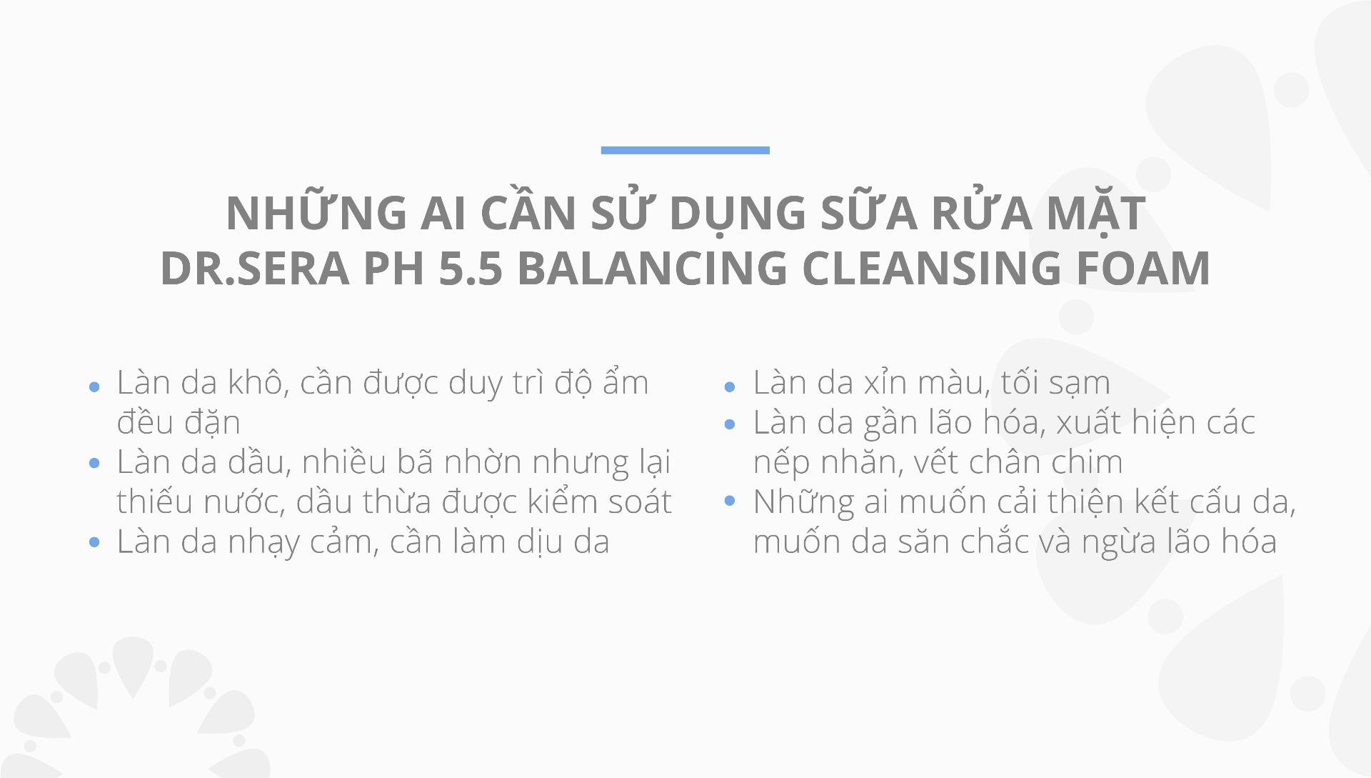 Sữa Rửa Mặt Dr.Sera pH 5.5 Balancing Cleansing Foam