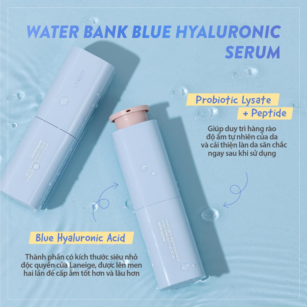 Tinh Chất Laneige Water Bank Blue HA Serum 50ml