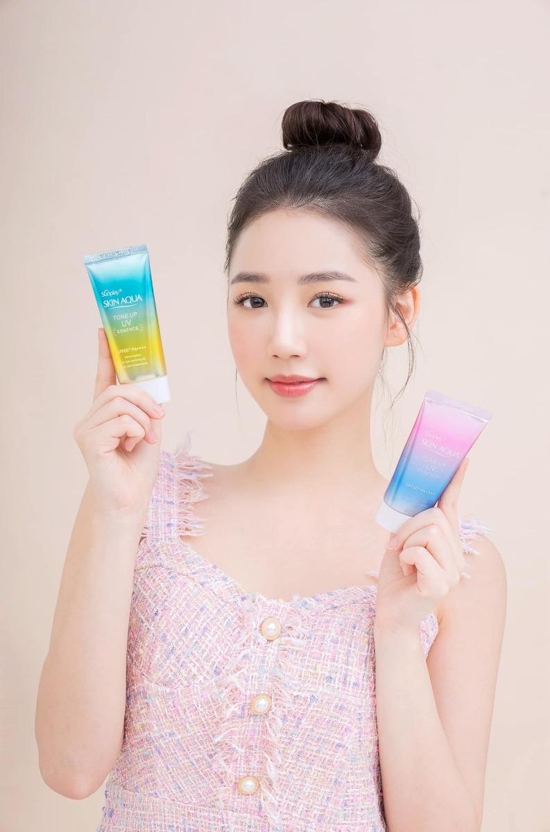 chong nang sunplay skin aqua hieu chinh sac da 50g 16