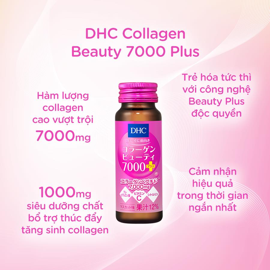 Collagen Nước DHC Collagen Beauty 7000 Plus 7000mg