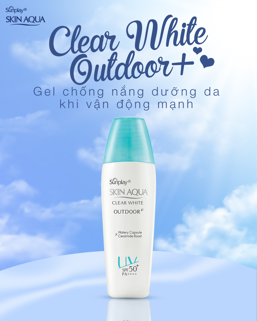 Gel Chống Nắng Sunplay Skin Aqua Clear White Outdoor SPF50+ PA++++ hiện đã có mặt tại Hasaki