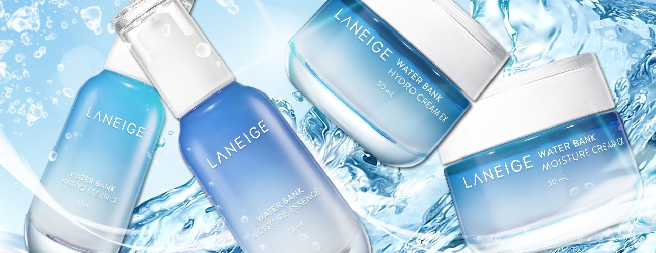 Dòng sản phẩm mới Water Bank từ thương hiệu mỹ phẩm cao cấp Laneige